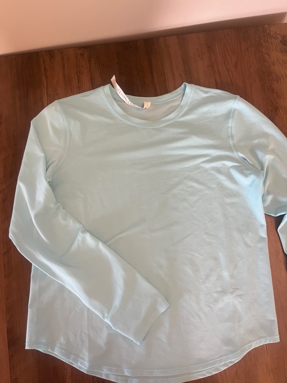 lululemon athletica Men's Long-Sleeve Crew Tee - Pale Aqua